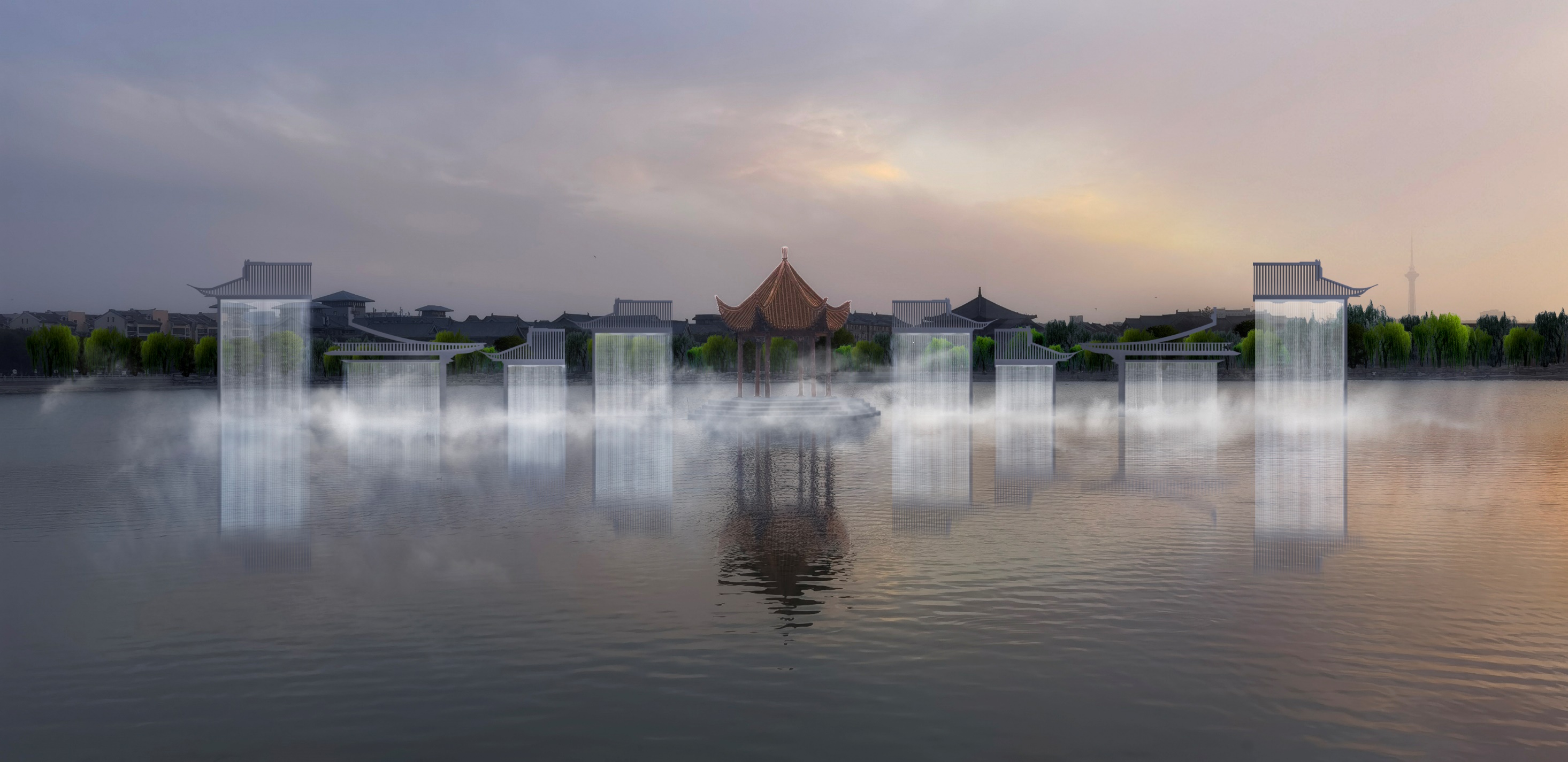 河南開封龍亭公園《夢歸汴梁》夜游項目(圖10)